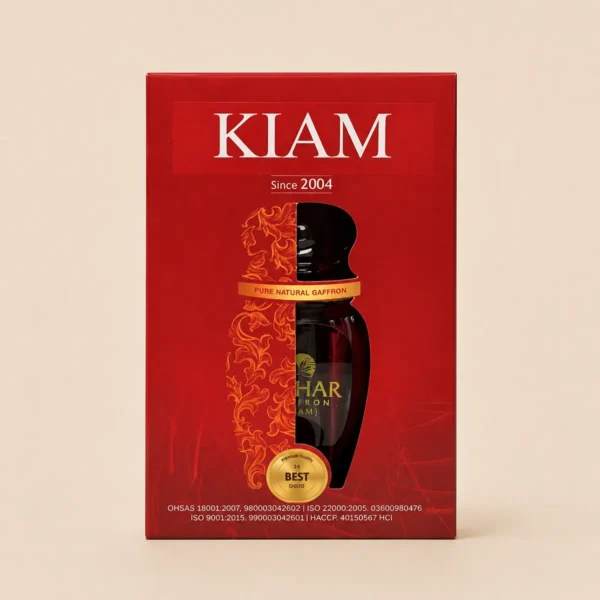 SB pure natural saffron in premium red packaging